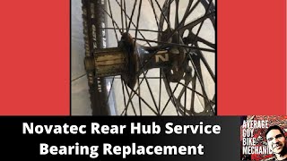 Novatec Rear Hub Service [upl. by Appolonia]