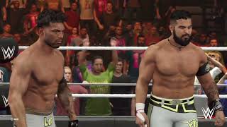 Legado Del Fantasma vs The Nexusfor the Tag Team championships [upl. by Shandee]