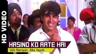 Hasino Ko Aate Hai Full Video  Lahu Ke Do Rang 1997  Akshay Kumar amp Karishma Kapoor [upl. by Tabitha]