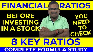 8 Key Stock Ratios Every Beginner Should Know Before InvestingFinancial Ratios for Easy Analysis [upl. by Alby]