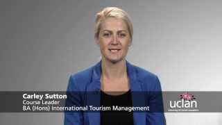 BA Hons International Tourism Management  UCLan [upl. by Browne]