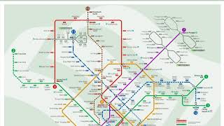 MRT MAP SINGAPORE GUIDE LINES [upl. by Hendrickson292]