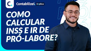 INSS sobre Prólabore amp Como calcular imposto de renda sobre pro labore [upl. by Novanod]