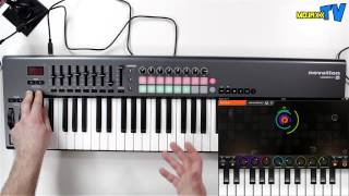 Novation Launchkey 61 Walkthrough and demo [upl. by Pinter]