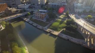 Buffalo Bayou Park An Aerial Tour [upl. by Nial969]