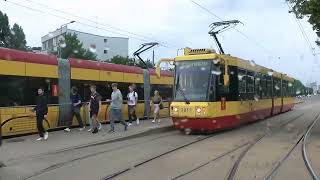 Tramwaje Warszawa 2024 Linia 25 [upl. by Naffets]