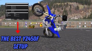 THE BEST YAMAHA YZ450F WHEELIE SETUP [upl. by Harwin575]