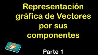 Representación gráfica vectores p1 profefabiomartin agilidadmatematica [upl. by Telfer842]