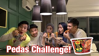 5 PEDAS CHALLENGE Maggie 2x Pedas Giler [upl. by Naam]