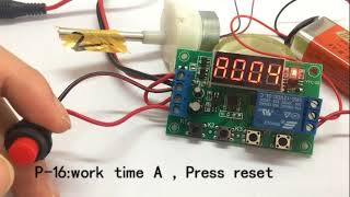 Programmable multifunctional DC 12V 4digit timer relay YYC2S Delinx [upl. by Erdne285]