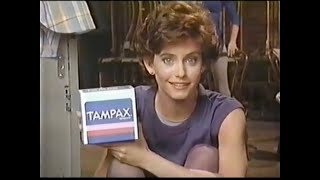 Courtney Cox 1985 Tampax advert [upl. by Ambler503]