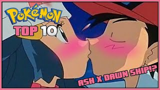 Top 10 Reasons Ash and Dawn Should Date  Ash x Dawn Pearlshipping Ash Girlfriend Moments [upl. by Jyoti]