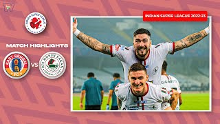 ISL 202223 M109 Highlights East Bengal Vs ATK Mohun Bagan [upl. by Aicilas754]