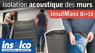 Isoler acoustiquement et facilement vos murs mitoyens avec linsulMass Bi18 [upl. by Bernadene]