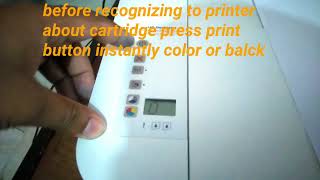 How to use refilled cartridge in hp diskjet 2545 [upl. by Ced169]