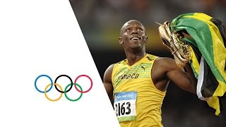 Usain Bolt Wins 100m200m Gold  Beijing 2008 Olympics [upl. by Zaremski]