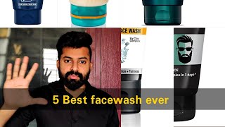 My Face wash List  Personally Used and Tested  Top 5 Face Wash  Tamil  Shadhikazeez [upl. by Ordnas486]