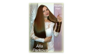 Super glossy hair Alla Perkova [upl. by Rikahs453]