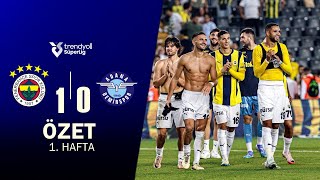 Fenerbahçe 10 Adana Demirspor Maç Özeti [upl. by Larsen]