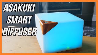 What Is The Asakuki Smart Diffuser Like  Unbox and Setup [upl. by Etnuahc]