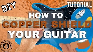 Copper Shielding Kit Guitar Pickup Version 2 with better audio 😁 [upl. by Ziegler87]