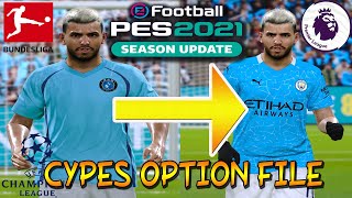 eFootball PES 2021 How to Install Option File includes Teams Logos etc PS4 Only CYPES [upl. by Ayna180]