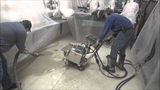 Electric Slab Saw Concrete Cutting amp Breaking [upl. by Christi]