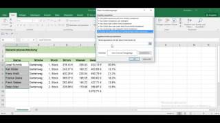 Excel Zelle rot markieren Kriterium steht woanders [upl. by Nawk]