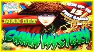 CHINA MYSTERY XTRA REWARD  MAX BET BONUS  Live Slot Machine Play [upl. by Steinke834]