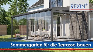 Sommergarten für die Terrasse bauen Vlog [upl. by Loree]