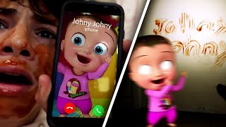 CALLING JOHNY JOHNY YES PAPA ON FACETIME HE ATTACKED ME [upl. by Jelene]