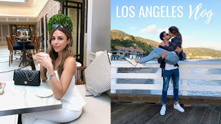 WHAT I ATE WORE amp DID IN LOS ANGELES  Vlog 33  Annie Jaffrey [upl. by Dalpe]