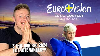 FIRST REACTION TO NETHERLANDS EUROVISION 2024 Joost Klein  Europapa [upl. by Woolcott]