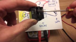 RELAYS  How to wire and how they work TUTORIAL [upl. by Mutat348]