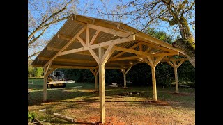 A Timber Frame Country Carport [upl. by Greenwood545]