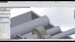 Reductor de Velocidad Solidworks [upl. by Icken386]