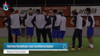 Takımımız Karabükspor maçı hazırlıklarına başladı [upl. by Aeriela]