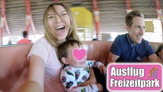 Große Überraschung 😍 Achterbahn Spaß mit der Familie  Ausflug Freizeitpark VLOG  Mamiseelen [upl. by Oirrad]