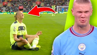 Erling Haaland Funniest Moments 😂 [upl. by Nekcerb]