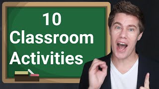 10 Easy Classroom Activities [upl. by Yelime633]