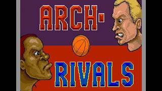 Arcade Longplay 757 Arch Rivals [upl. by Shandy10]