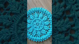 crochet mandala doily 38 [upl. by Ailalue]