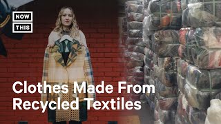 Designer Makes Clothes From Recycled Materials [upl. by Melville]