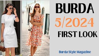 Burda Style 52024 Fırst Look [upl. by Leroy]