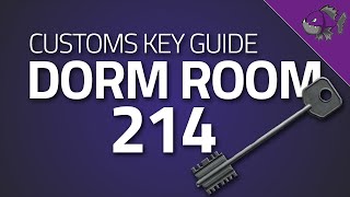 Dorm Room 214 Key  Key Guide  Escape From Tarkov [upl. by Bourque]