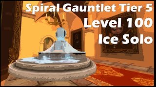 Wizard101 Spiral Gauntlet Solo  Tier 5 Level 100 [upl. by Anawot]