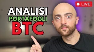 Analisi di portafoglio con BITCOIN live [upl. by Aneehsal]