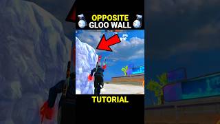 How to do Opposite Gloo Wall 🧊 Tutorial [upl. by Acinoed]