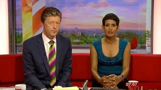 Naga Munchetty  BBC Breakfast  20160915 [upl. by Limay]