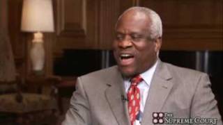 Justice Thomas on being recognized [upl. by Jez]